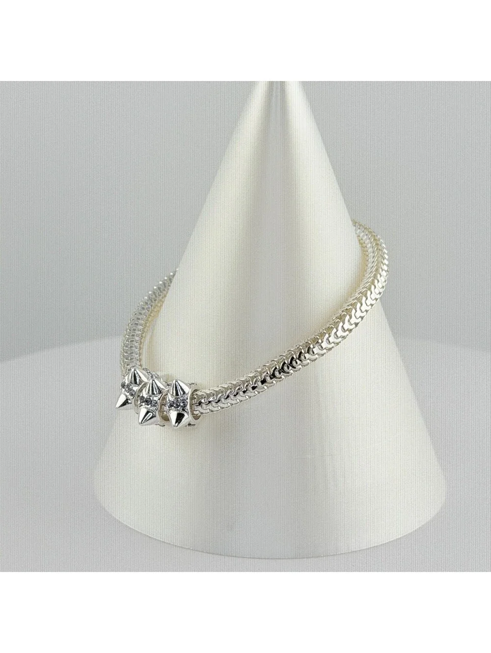 Bomb Party Single Stack Bracelet - on Silver Plating #146